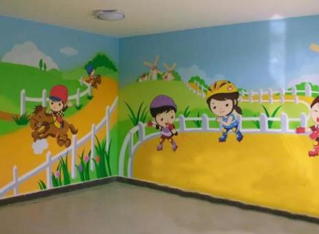 岑溪幼儿园墙体彩绘制作流程及注意事项
