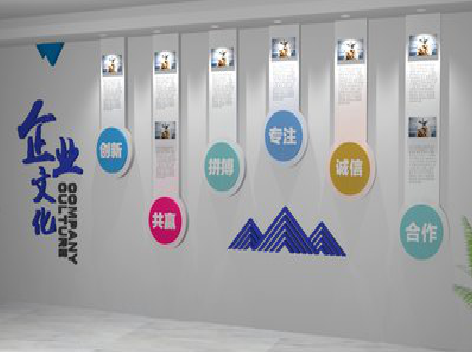 岑溪企业文化墙需要传递什么办公文化？