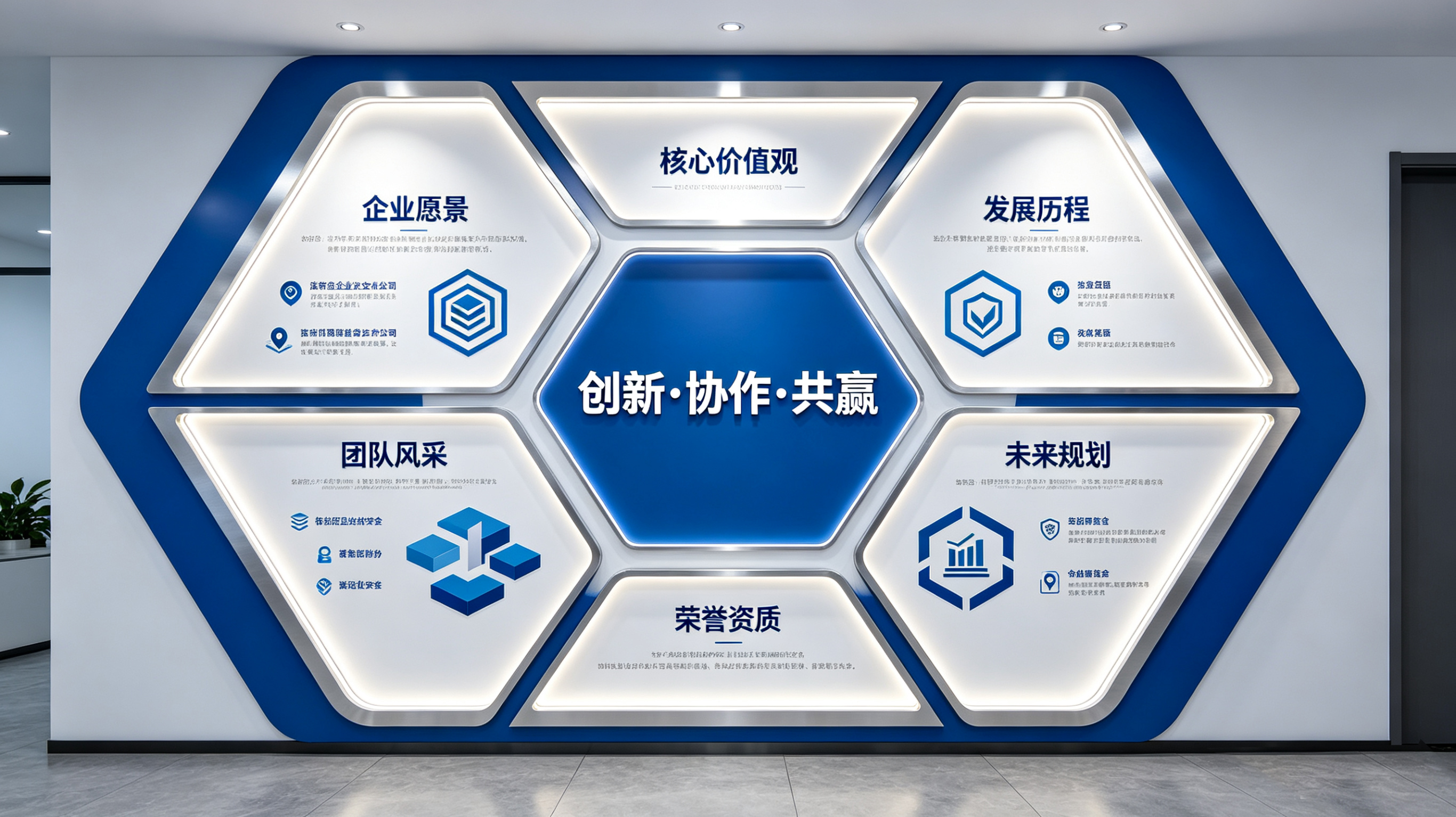 岑溪企业文化墙六边形避坑指南（新手常犯5个错误）